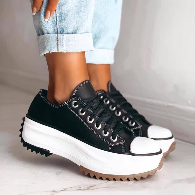 Amelie | Stylische Plateau Turnschuhe für Frauen