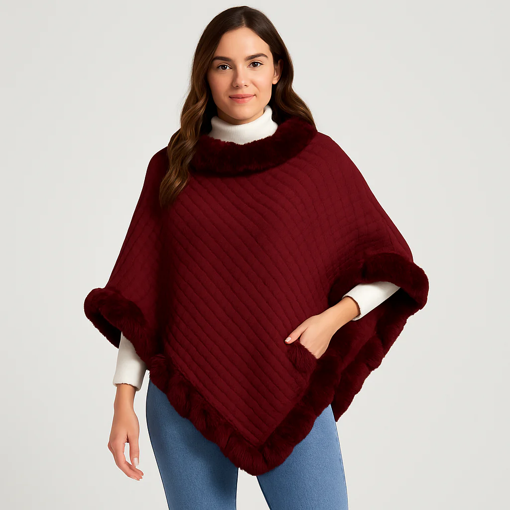 Amelinde | Herbst & Winter Pullover Schal Cape Mantel - Image 3