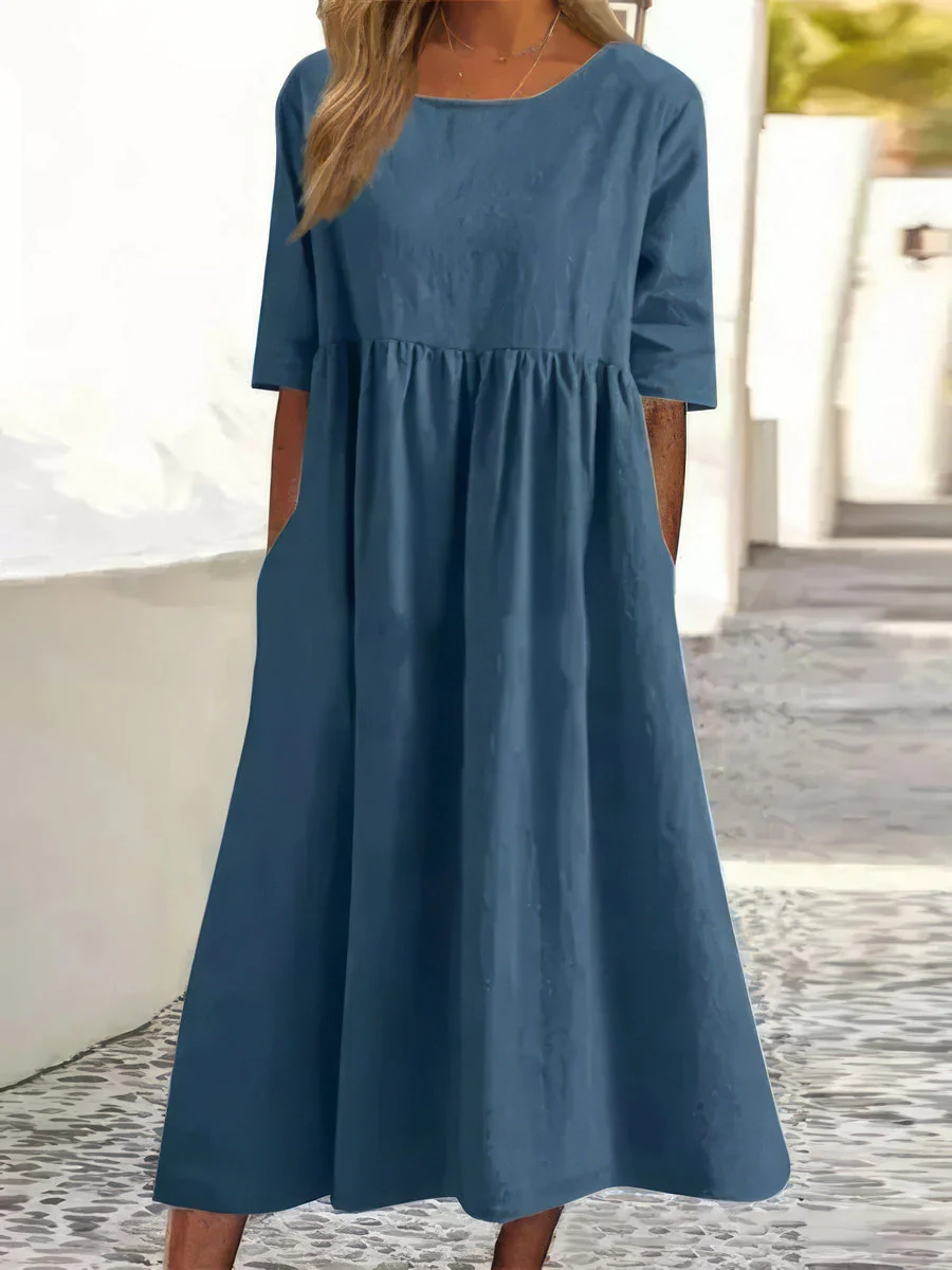 AMIRA - LOCKERES KLEID MIT TASCHEN - Image 2