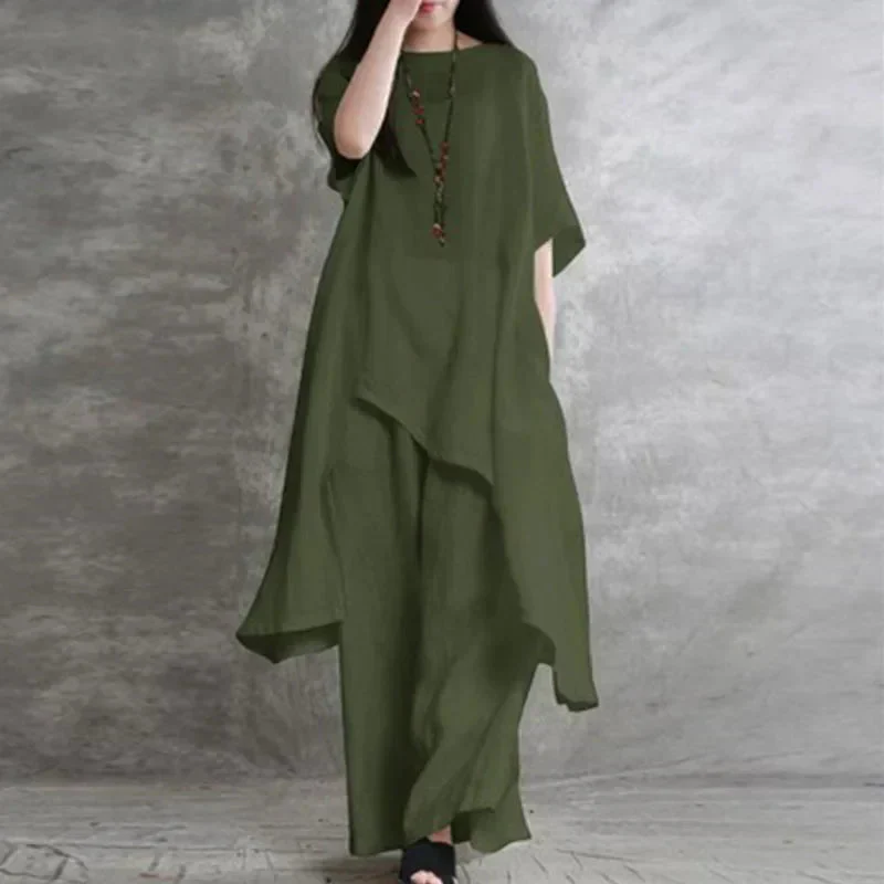 Andrada | Klassisches Set aus Hemd und Hose aus Baumwolle - Image 3