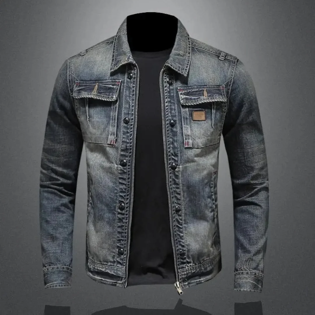 ANDRE - KLASSISCHE JEANSJACKE - Image 4