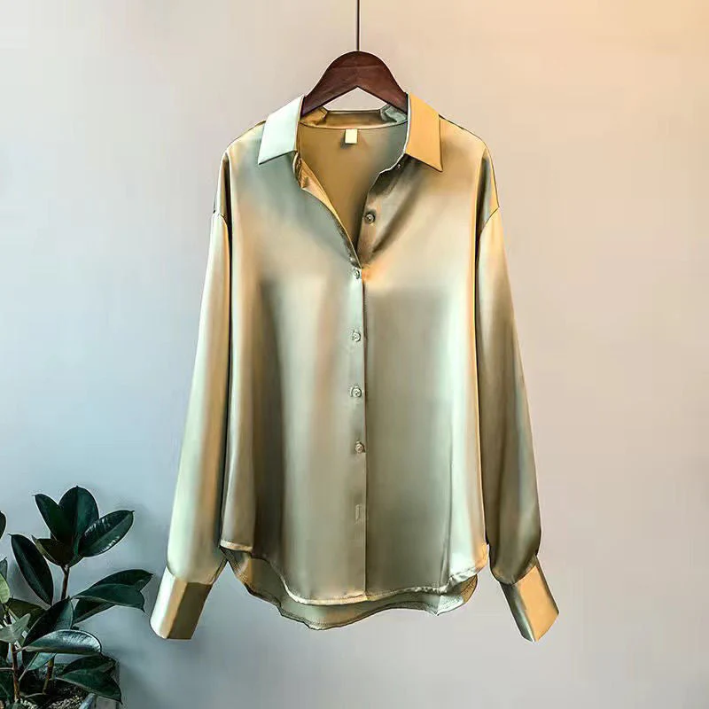 Andrea | Elegante klassische Bluse aus 100 % Seide - Image 6