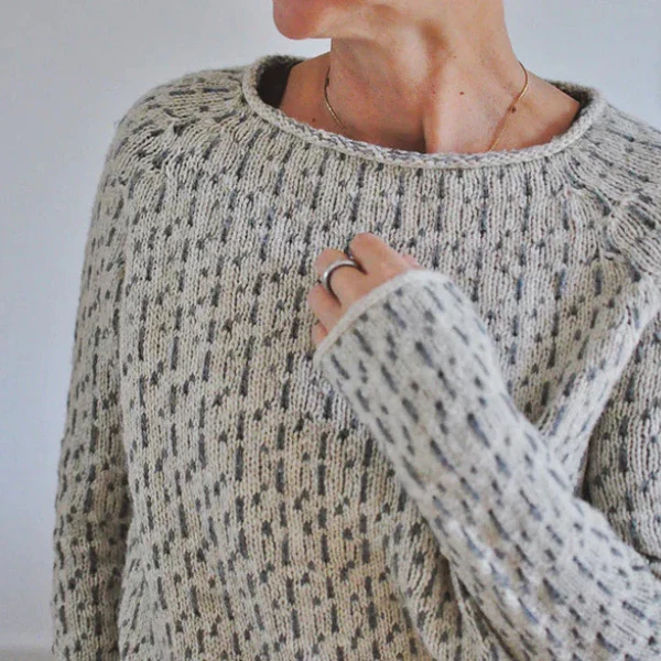 ANDREA - ENGER GESTRICKTER PULLOVER - Image 2