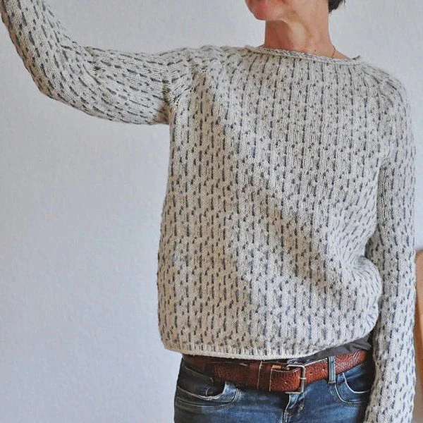 ANDREA - ENGER GESTRICKTER PULLOVER - Image 3