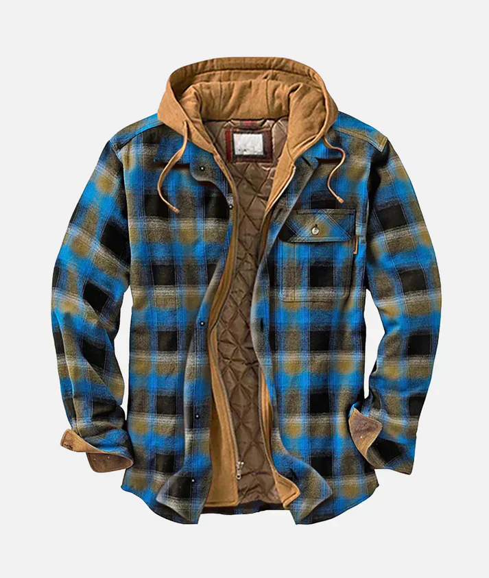 Andrea™ | Stylische Patchwork Karo Jacke - Image 6