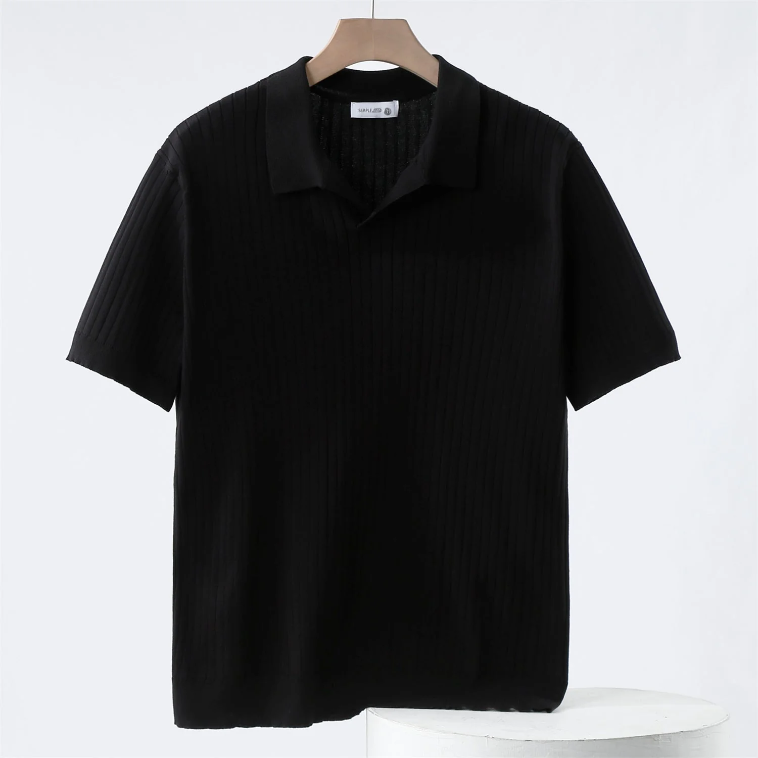 Andreas Strick-Polo mit Kragen - Image 2