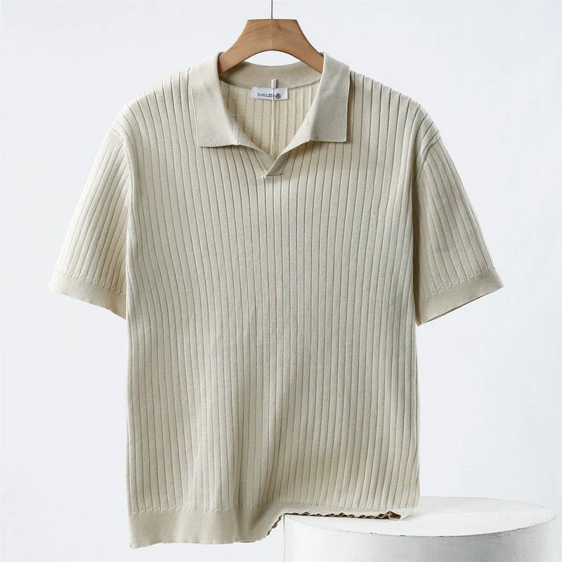 Andreas Strick-Polo mit Kragen - Image 4