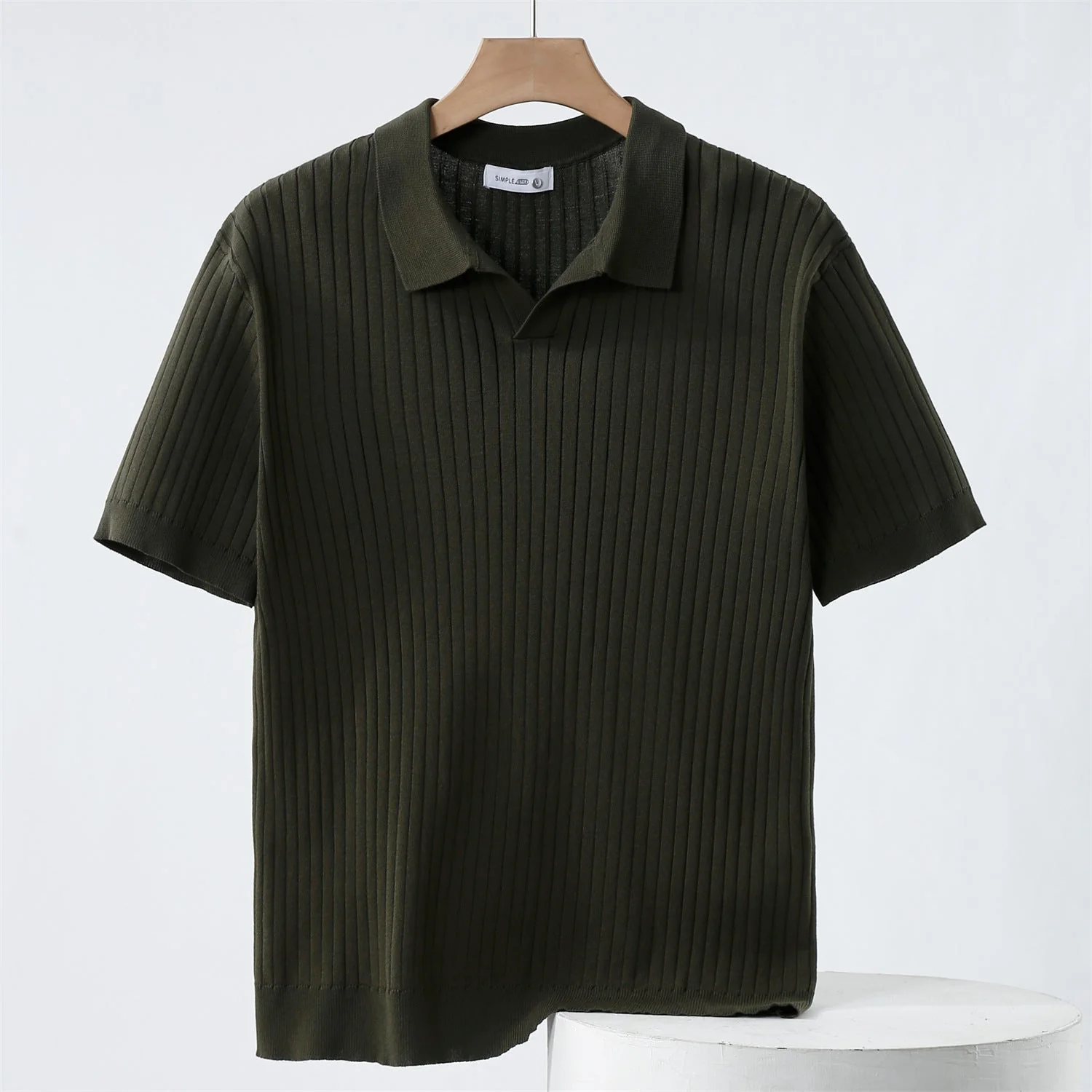 Andreas Strick-Polo mit Kragen - Image 6