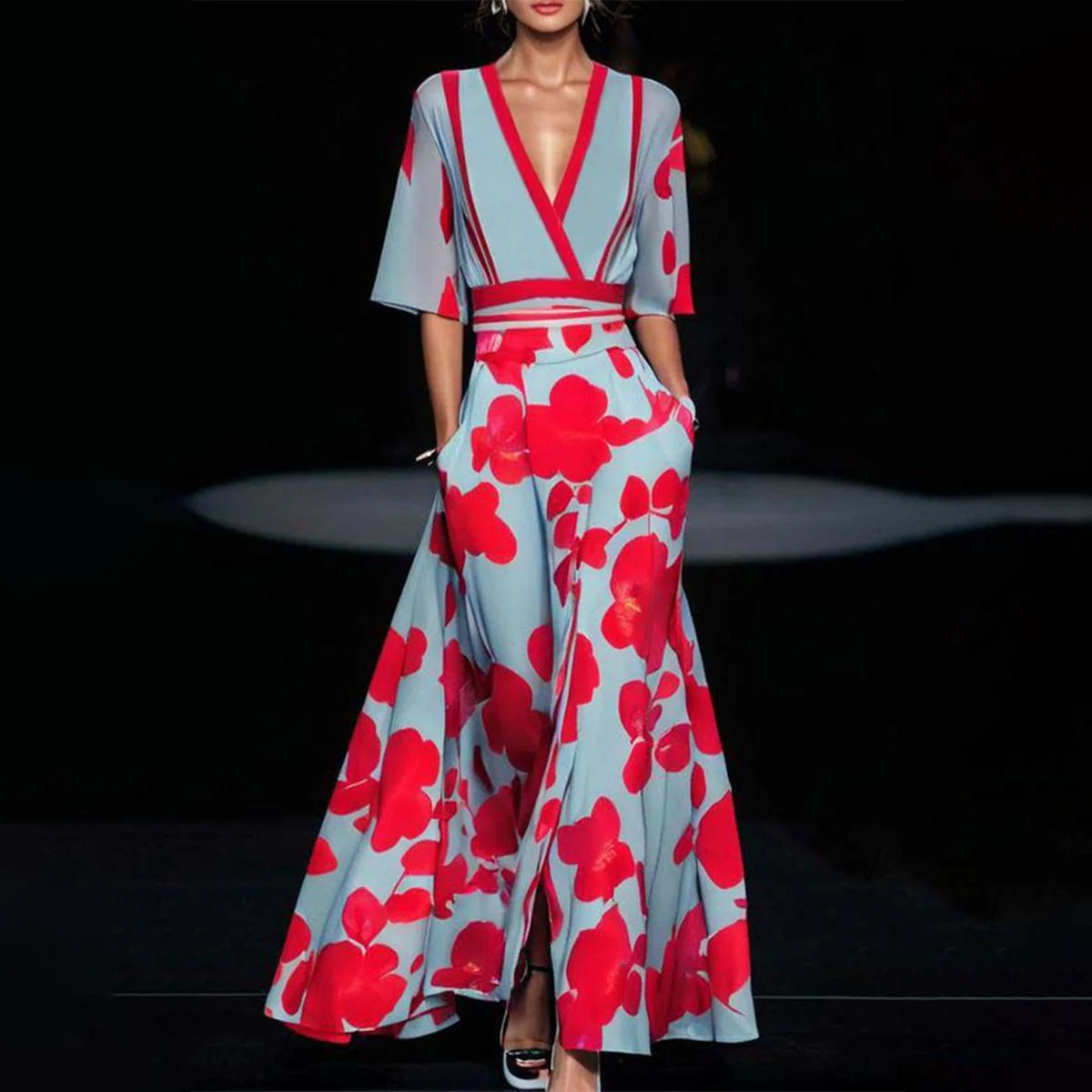 Andrina - Kleid mit eleganten Ärmeln - Image 2