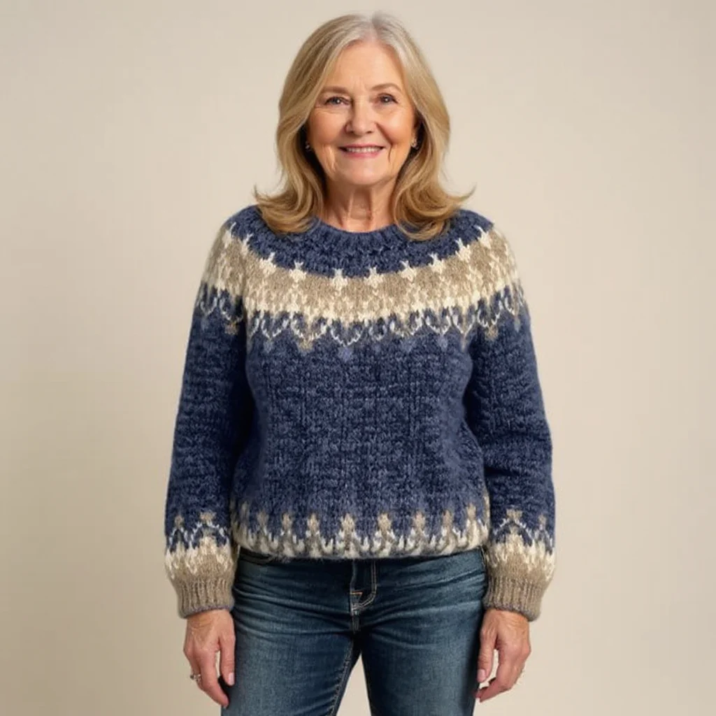 Angela | Vintage Islandpullover - Image 4