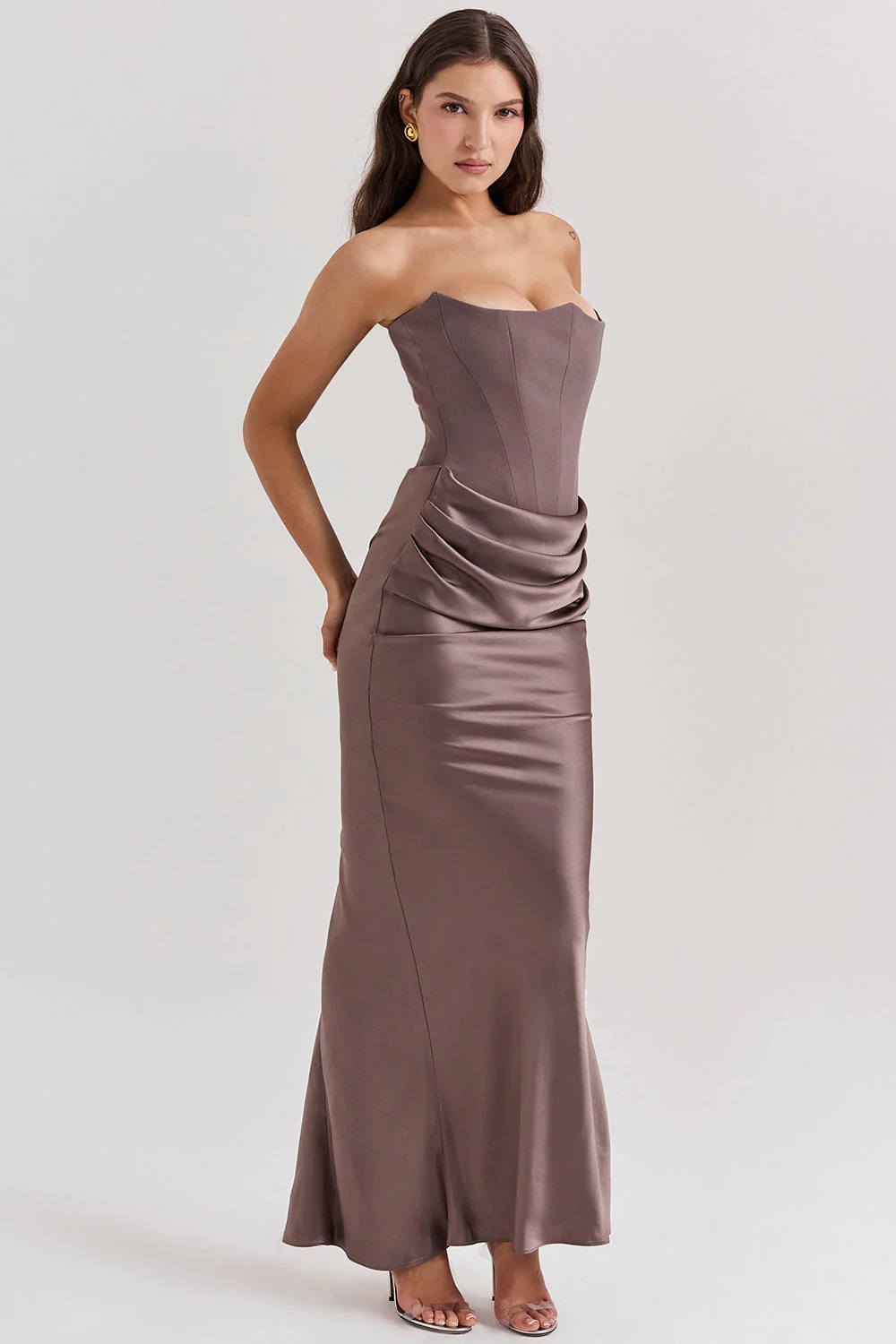 ANIKA I SCHULTERFREIES KLEID - Image 10