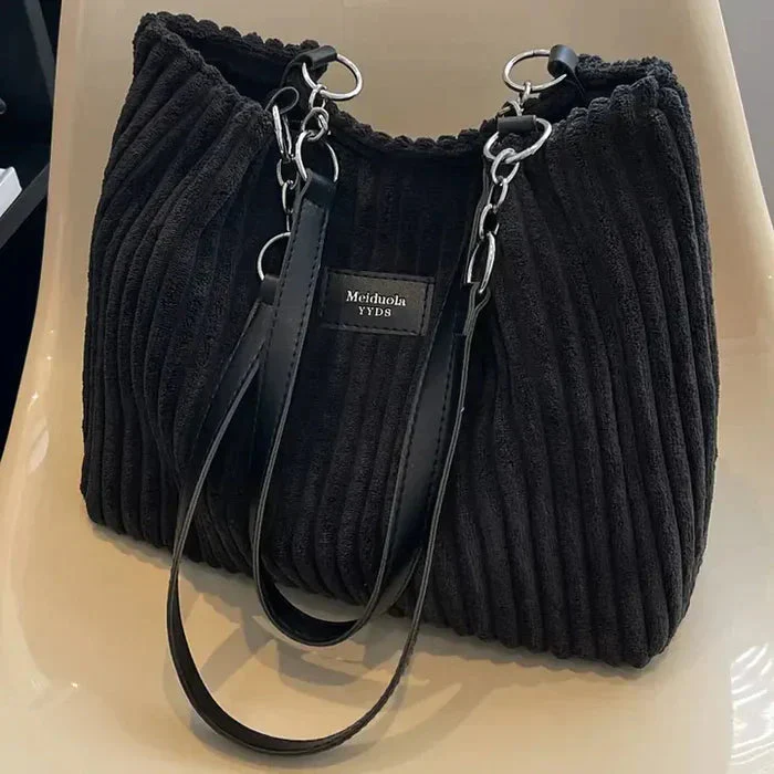 ANKE - CORDTASCHE MIT VERSTELLBAREN RIEMEN - Image 5