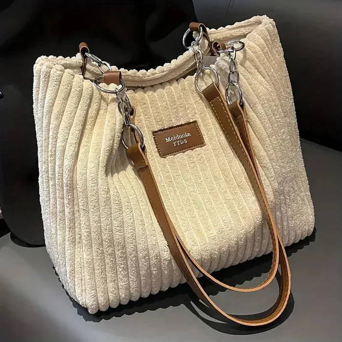 ANKE - CORDTASCHE MIT VERSTELLBAREN RIEMEN - Image 6