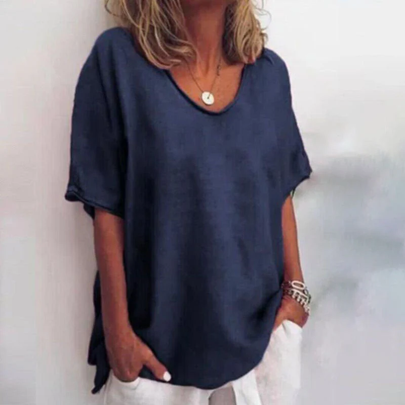 Anna | Bequeme Lockere Bluse - Image 7