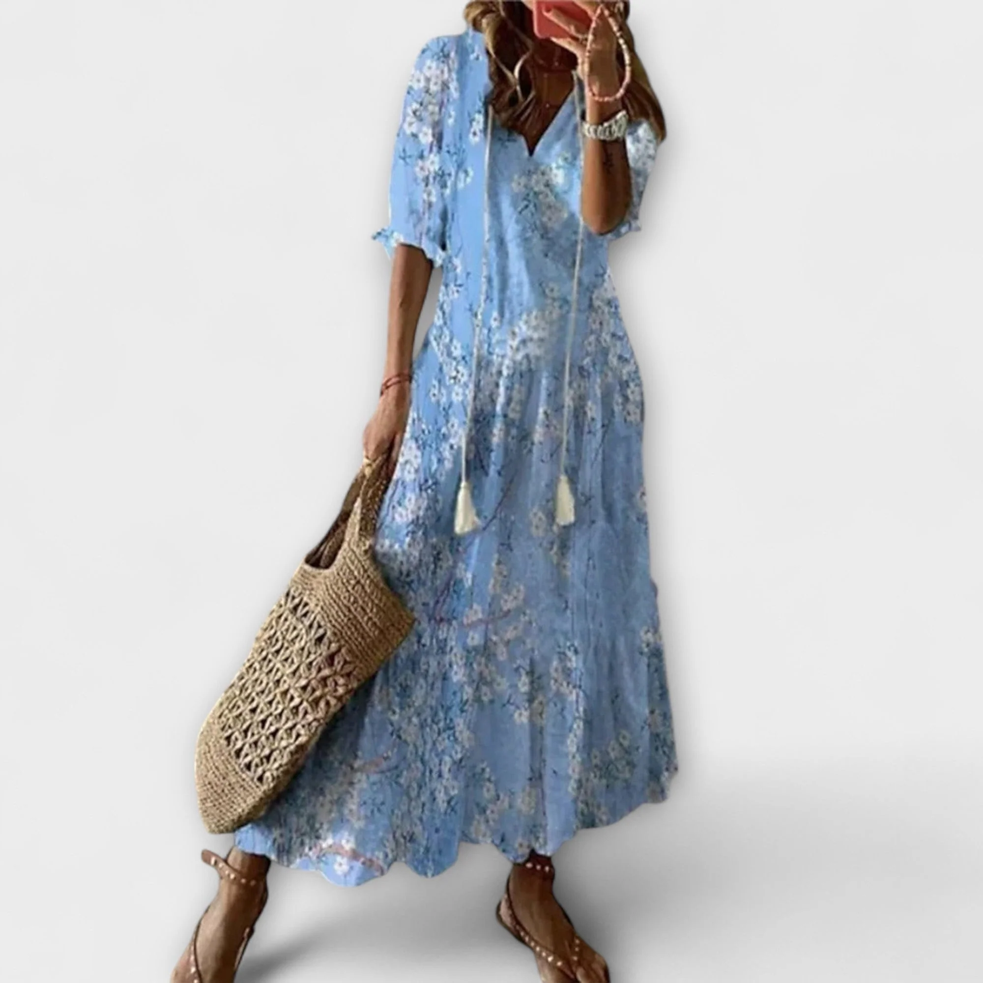 Anna – Damen Boho Sommerkleid - Image 3