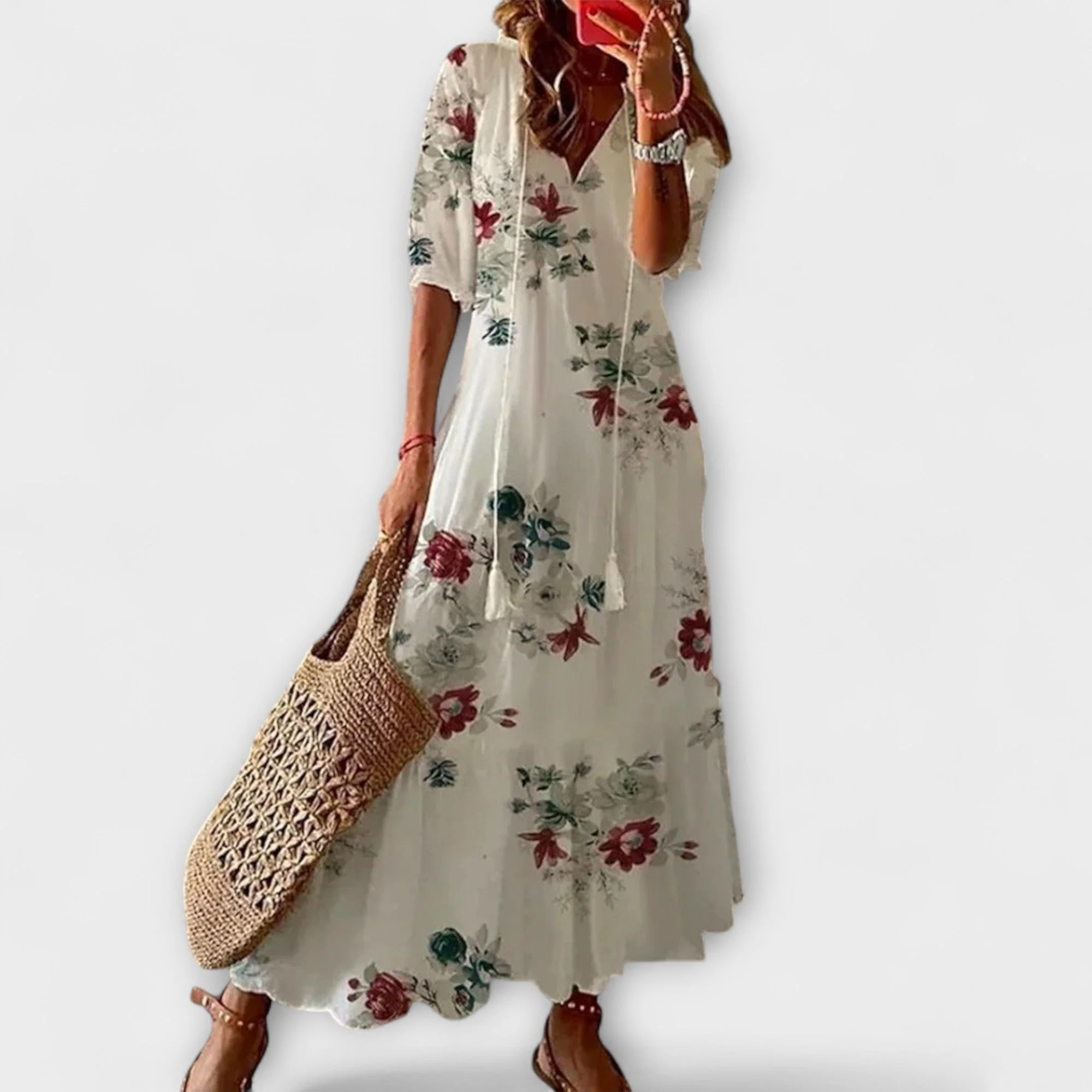 Anna – Damen Boho Sommerkleid - Image 6