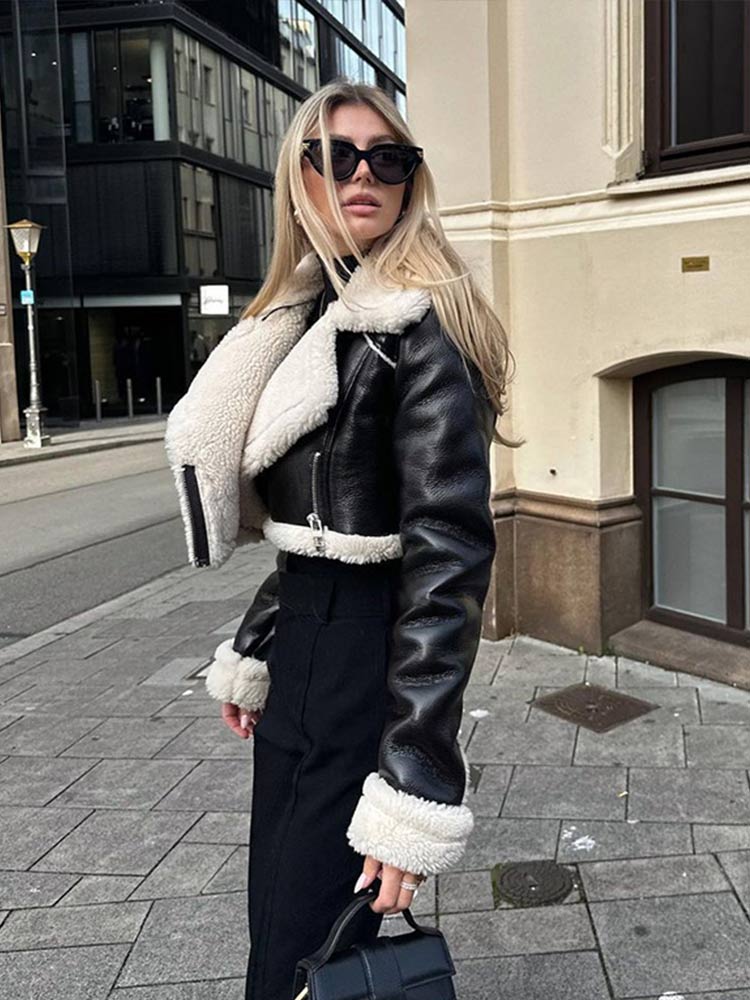 Anna | Elegante Kunstlederjacke für Damen Winter - Image 2