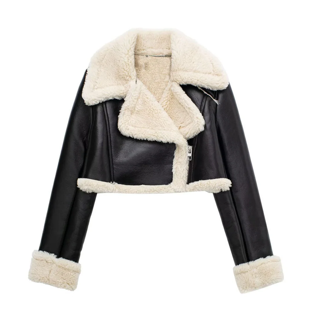 Anna | Elegante Kunstlederjacke für Damen Winter - Image 5