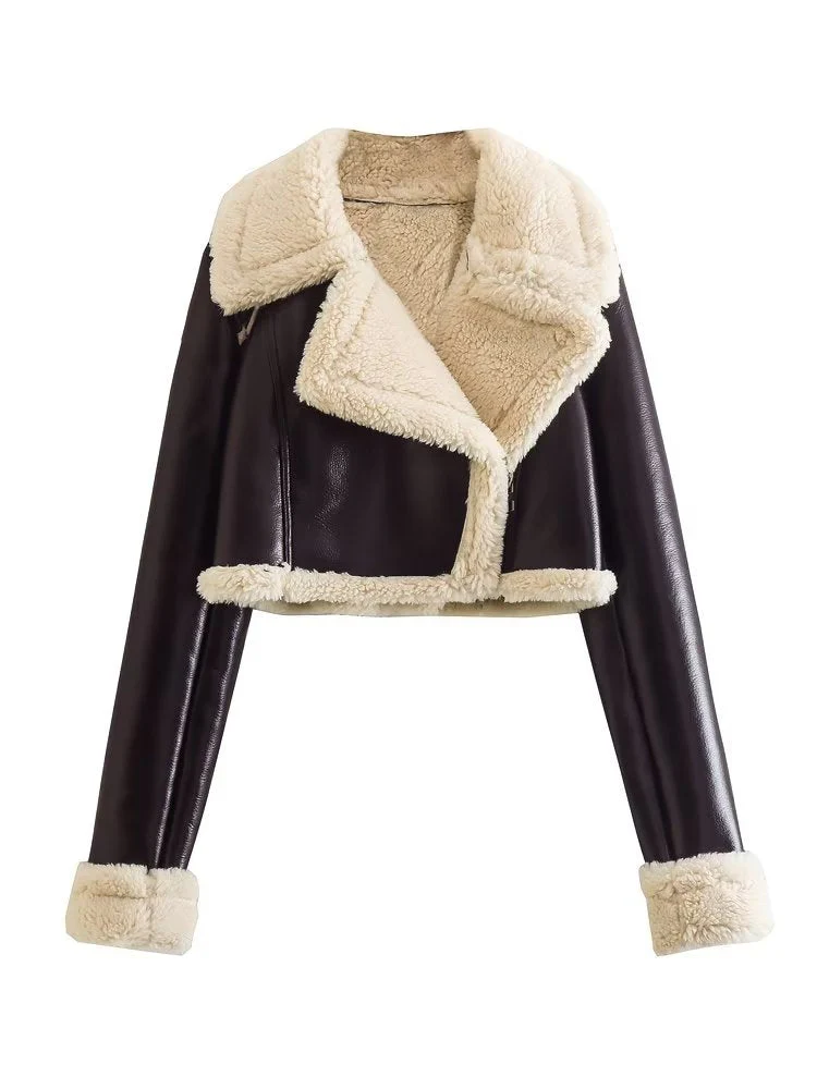 Anna | Elegante Kunstlederjacke für Damen Winter - Image 6