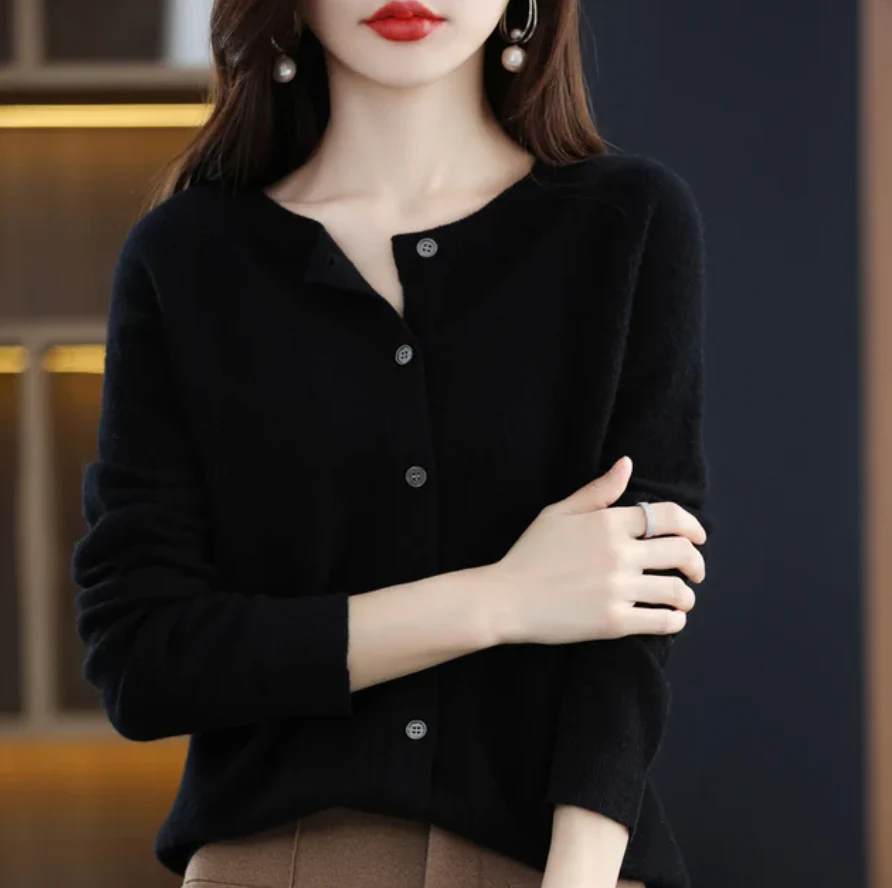Anna | Kaschmir-Merinowolle Cardigans - Image 2