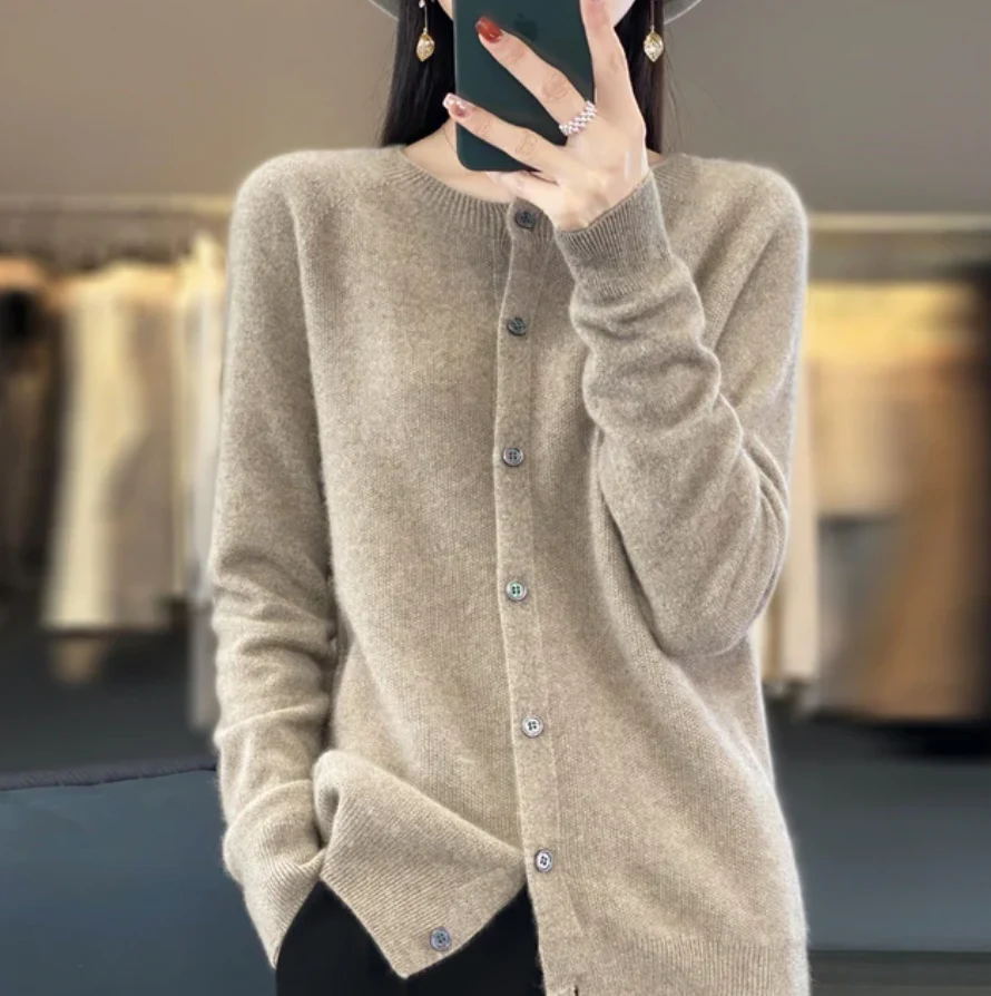 Anna | Kaschmir-Merinowolle Cardigans - Image 3