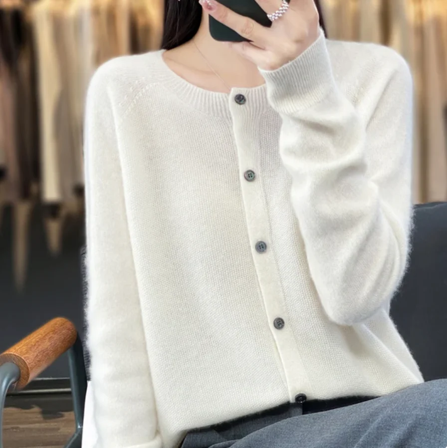 Anna | Kaschmir-Merinowolle Cardigans - Image 5
