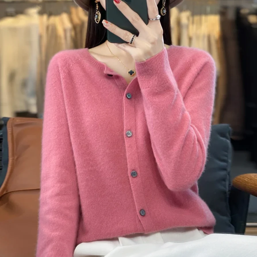 Anna | Kaschmir-Merinowolle Cardigans - Image 7