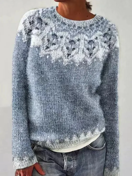 Anna™ | Raffiniertes skandinavisches Strickpullover - Image 2