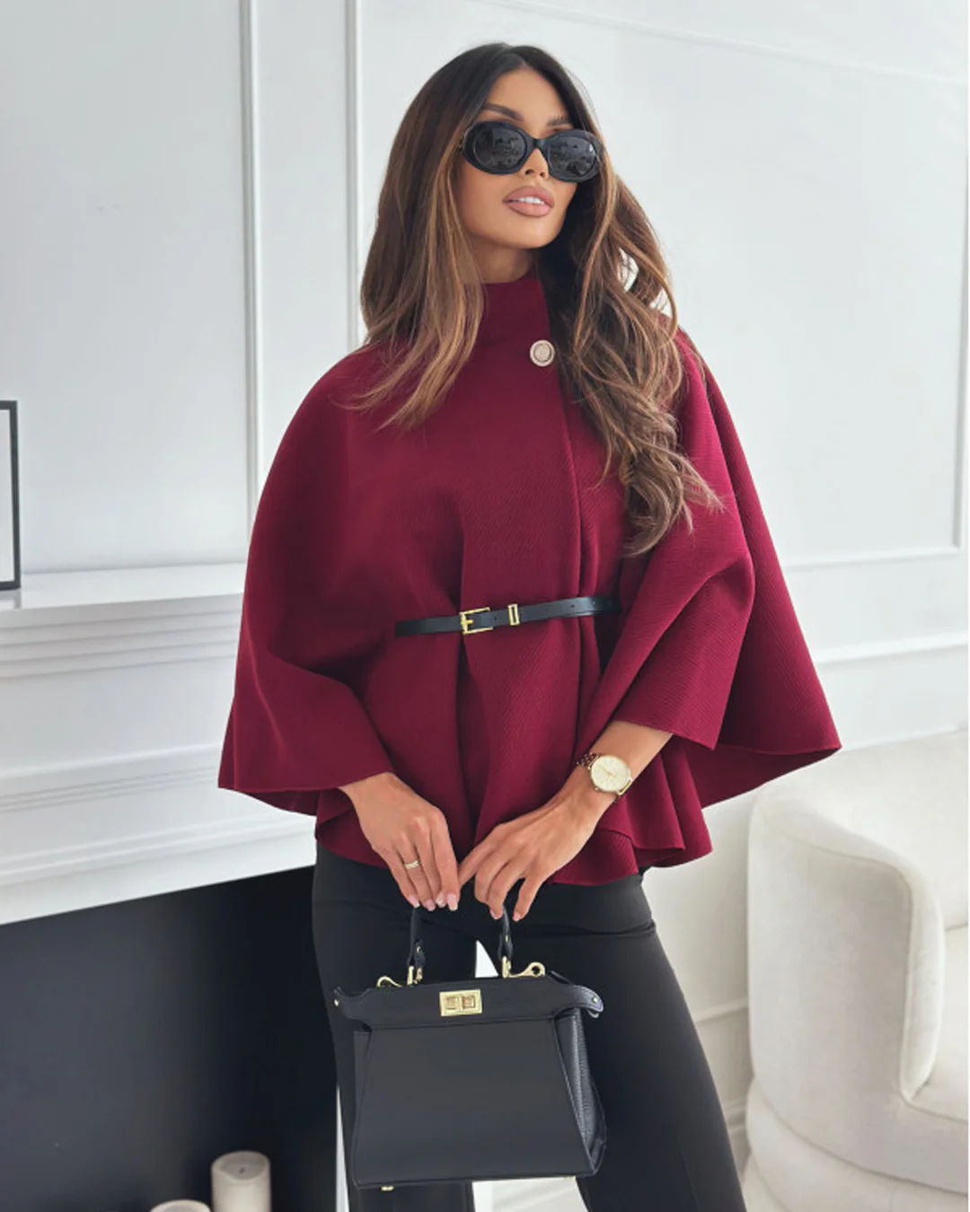 Annalena™ | Mantel mit Gürtel - Image 9