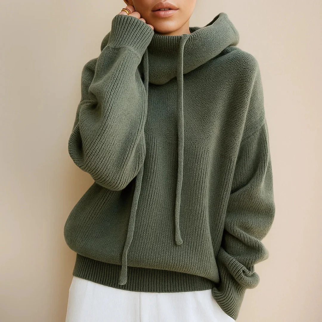 Annalina™ | Gestrickter Hoodie - Image 4