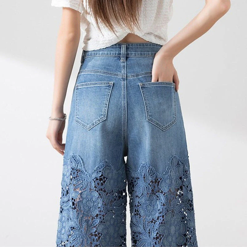 Annelore™ Schicke Spitzen-Jeans - Image 8