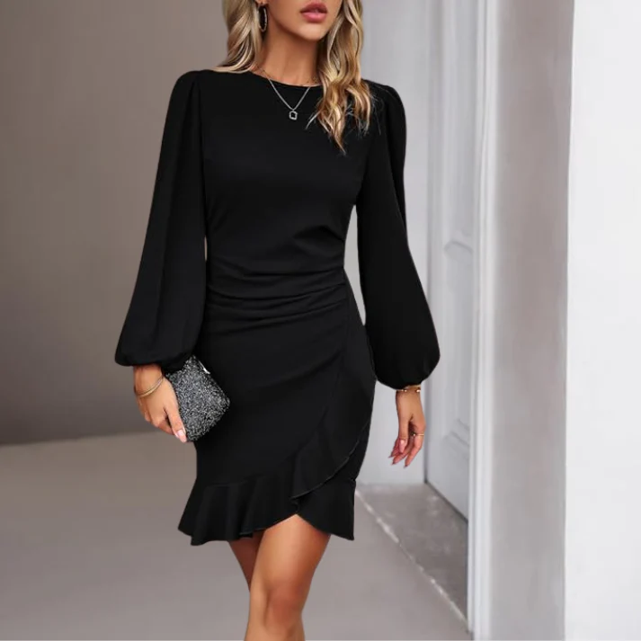 ANNEMARIE - ELEGANTES KLEID MIT PUFFÄRMELN - Image 7