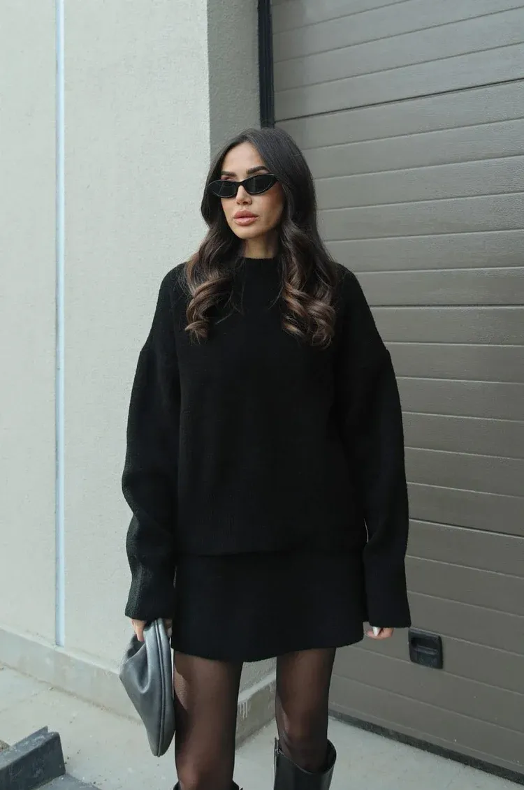 ANNETT - STRICKPULLI UND ROCK IM SET - Image 10