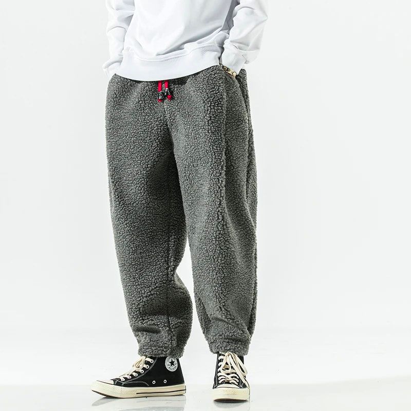 ANSEL - JOGGINGHOSE AUS DICKEM FLEECE - Image 8