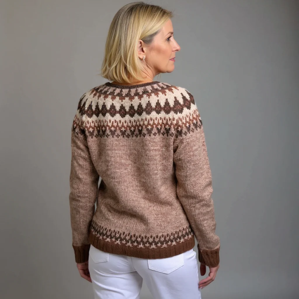 Antonia | Vintage Isländische Strickjacke - Image 3