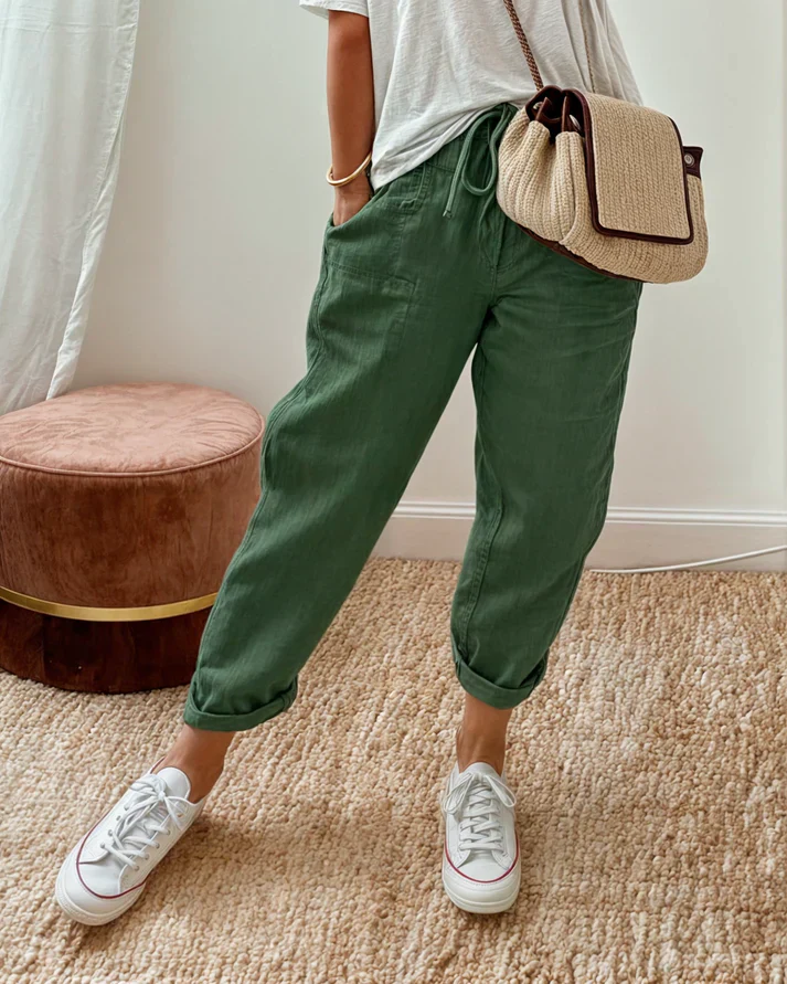 ARDITA - ELEGANTE LEINENMIX-HOSE - Image 5