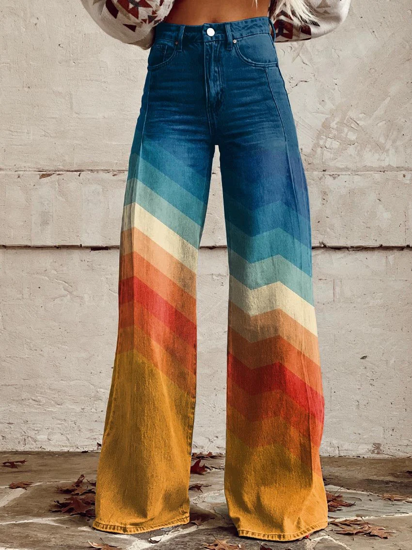 Arianna | Elegante Hosen mit modernem Zickzack-Muster - Image 2