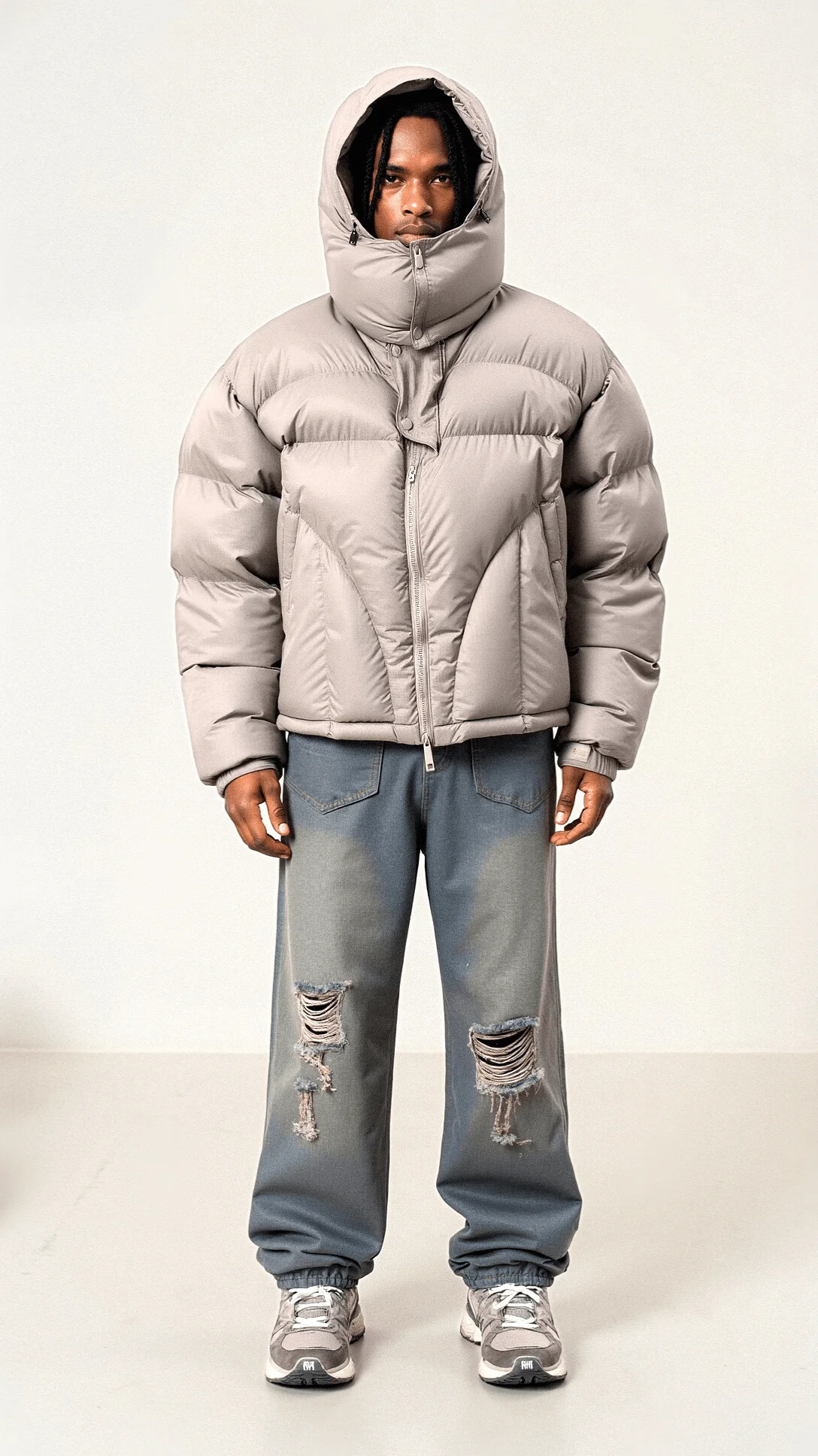 Ariyan Winterjacke mit Kapuze