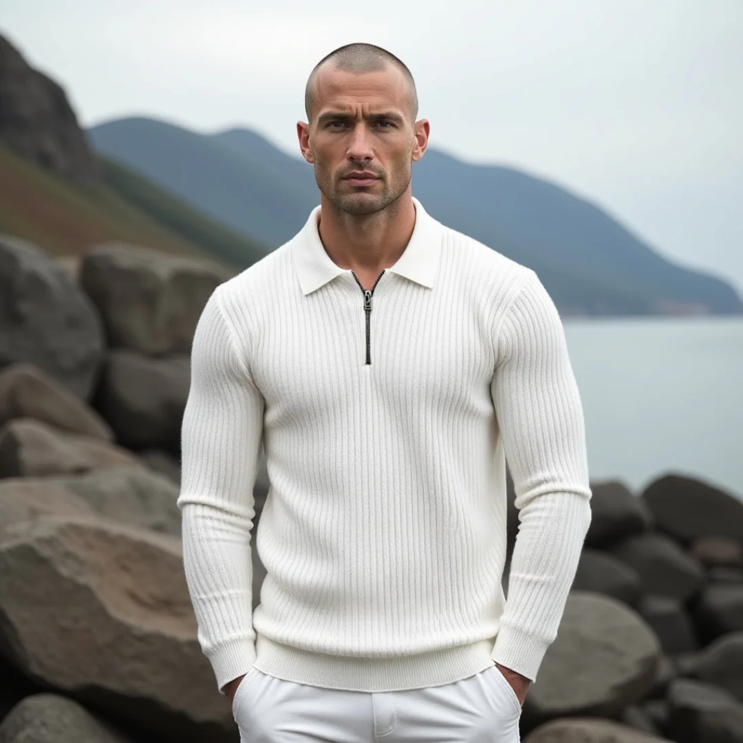 ARMIN - STRICKPULLOVER MIT REISSVERSCHLUSS - Image 11