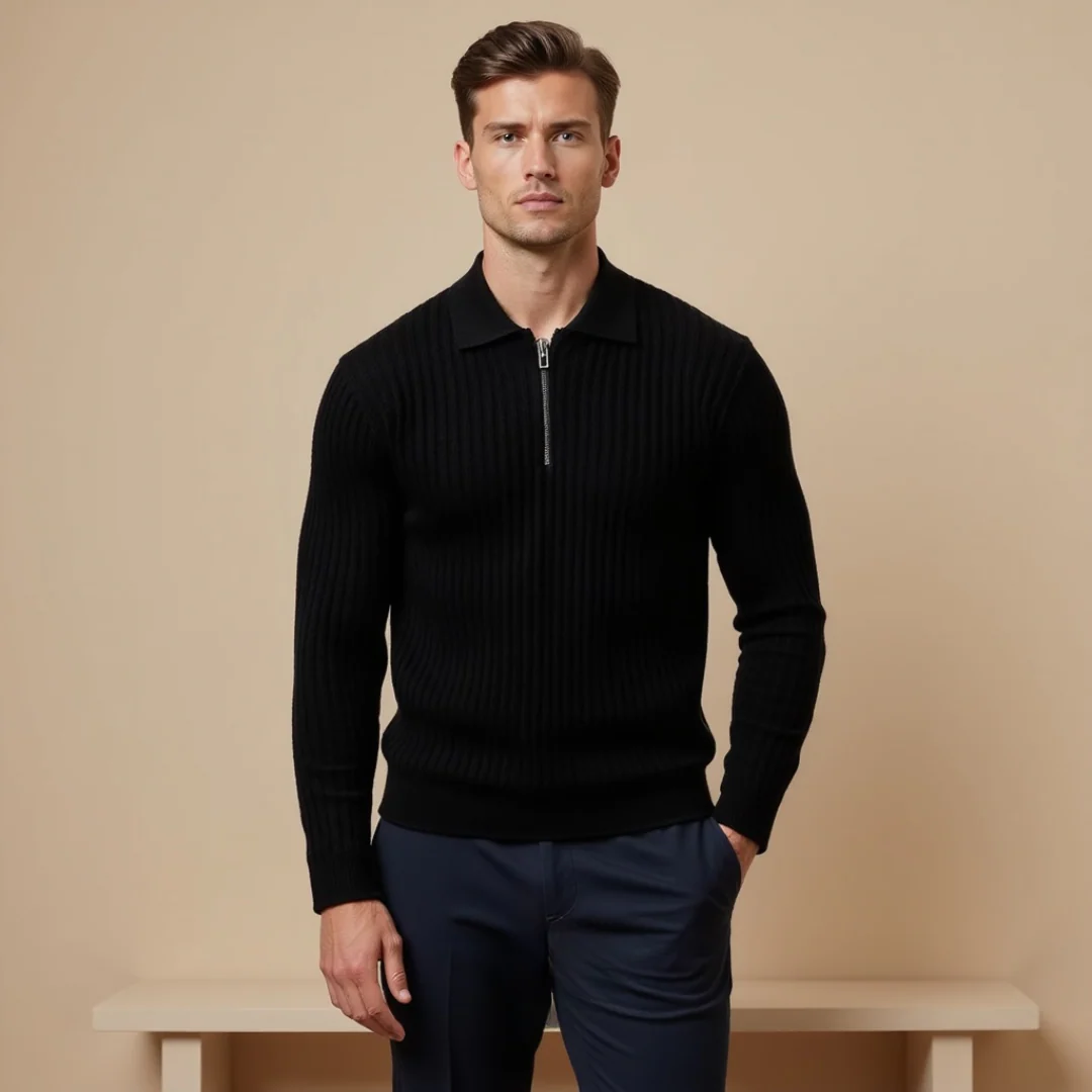 ARMIN - STRICKPULLOVER MIT REISSVERSCHLUSS - Image 12