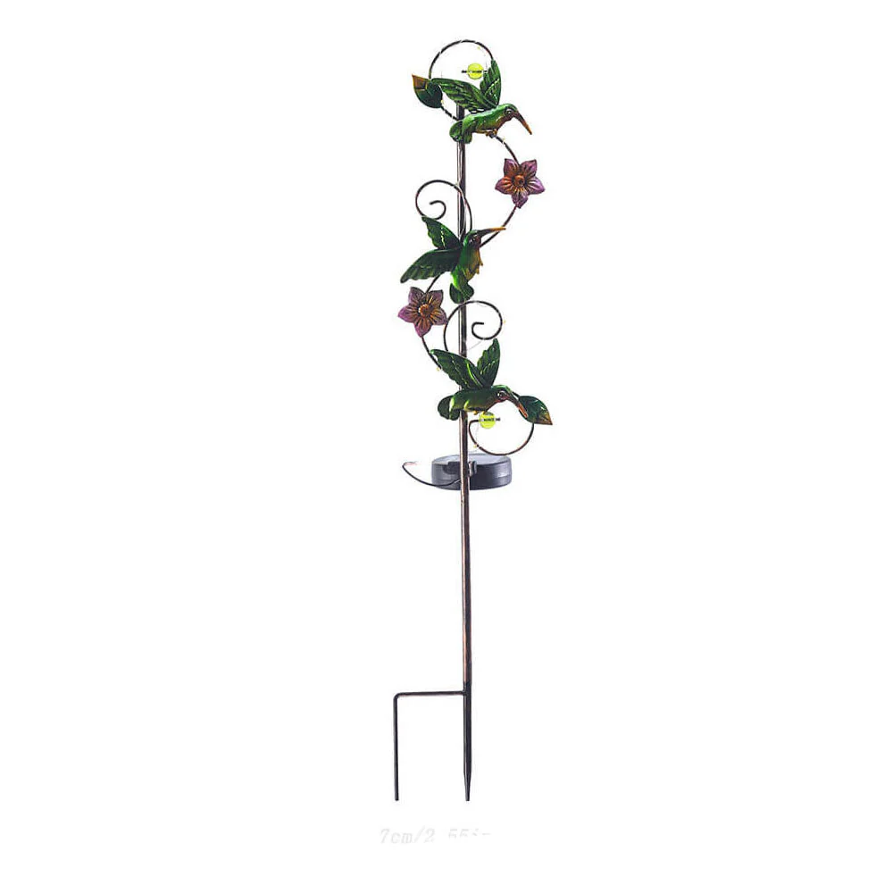ArtGlow Solarbetriebene Gartenlaterne – Künstlerisches Metalldesign für stimmungsvolle Außenbeleuchtung - Image 6