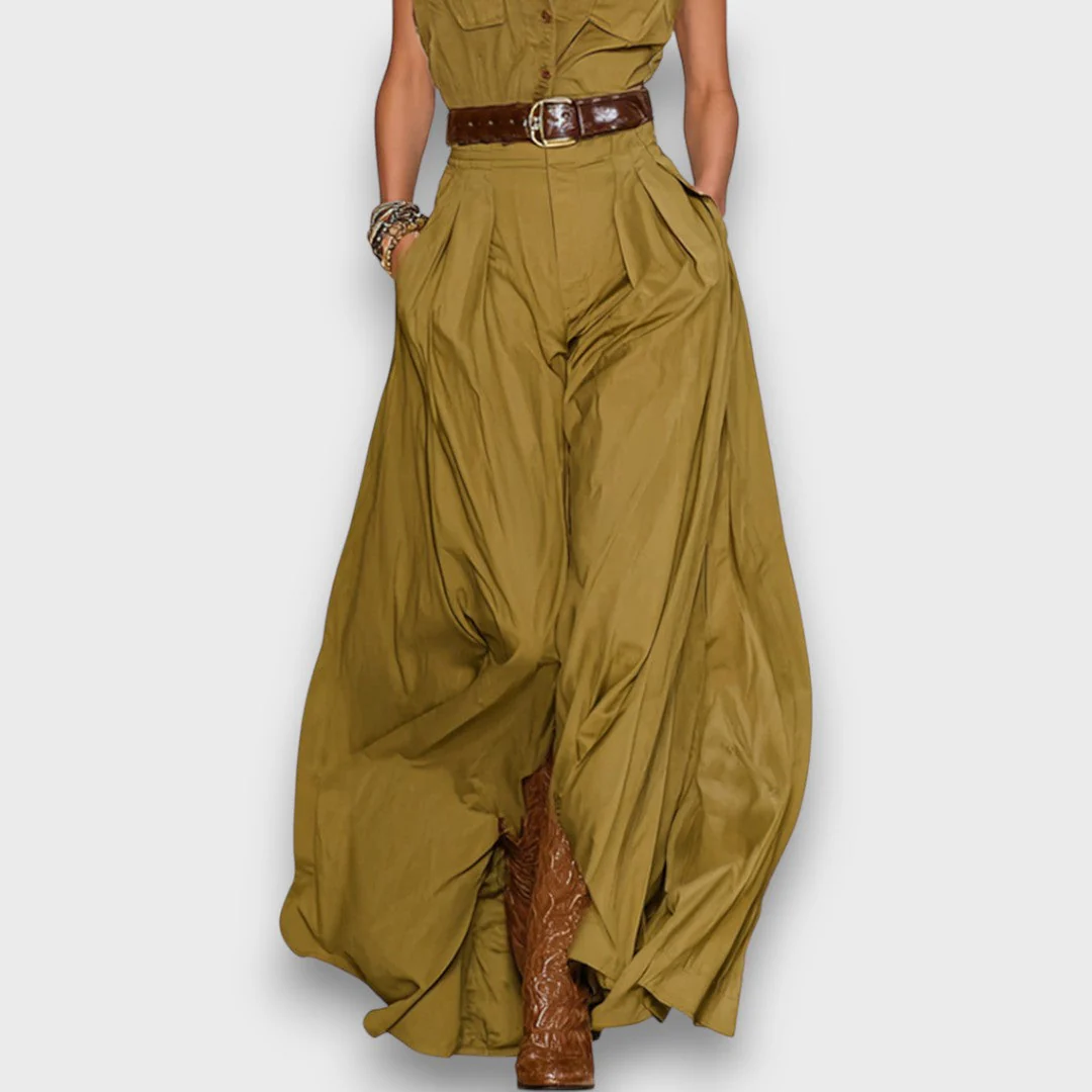 Arvella – Maxi-Hemdkleid aus Baumwoll-Mix - Image 3
