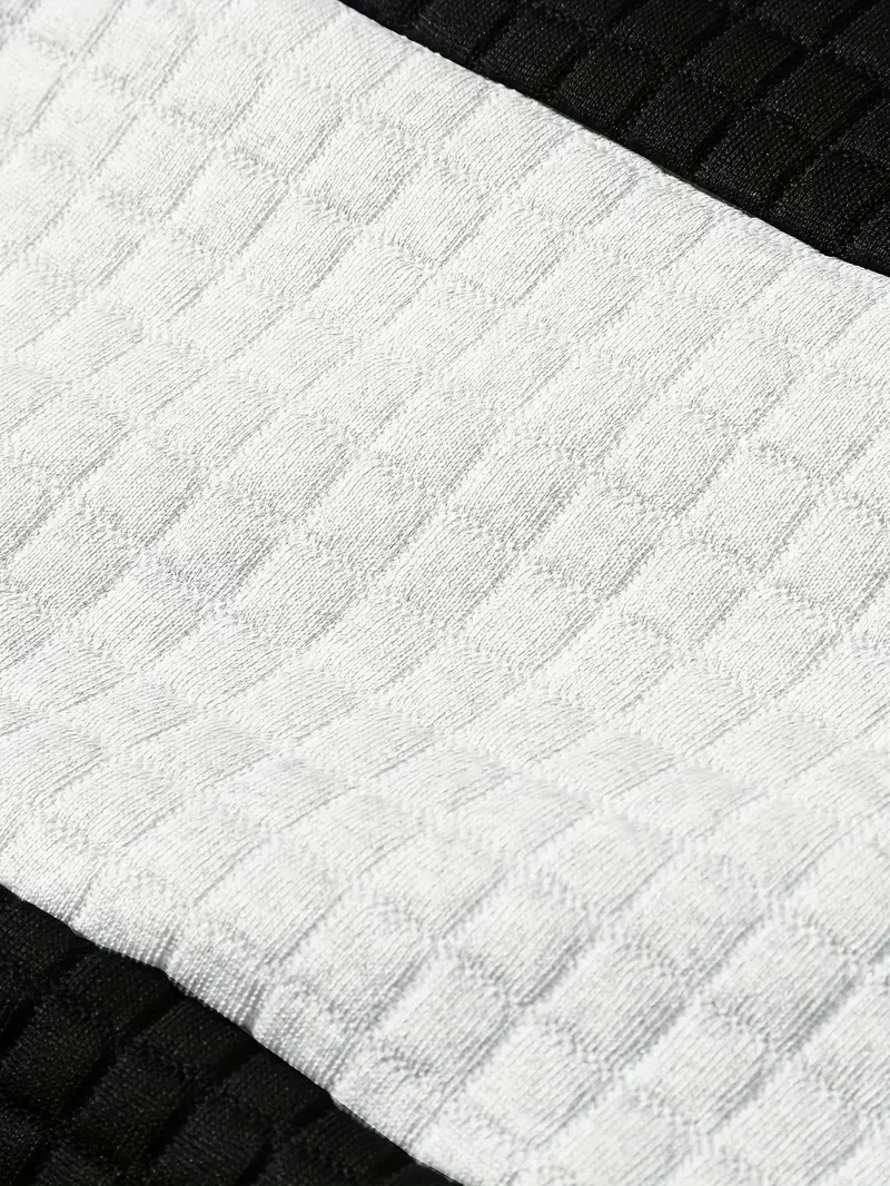 Arvid – Kapuzenpullover  Mit Farbblock Struktur - Image 4