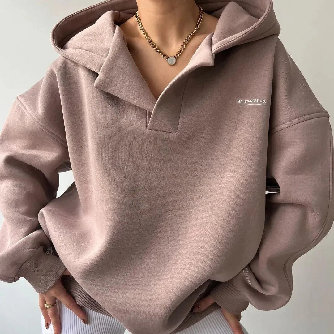 Ashanti Übergroßer Kapuzenpullover