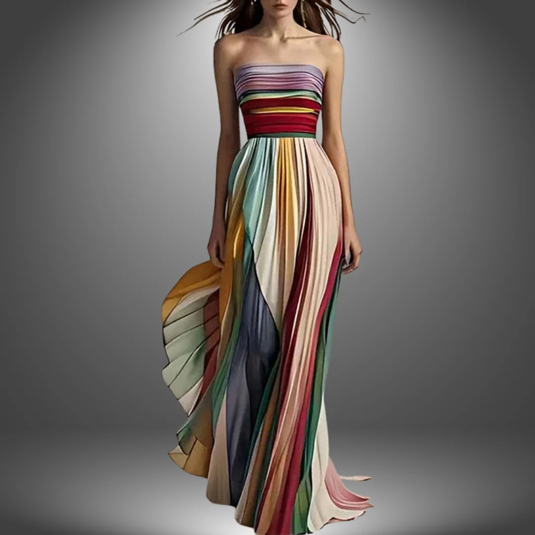 Asien | Langes Casual Premium Kleid - Image 2