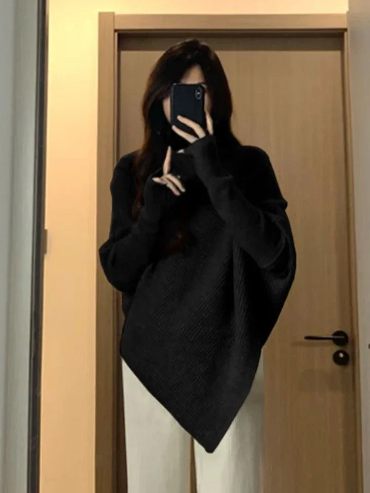 Asymmetrischer Pullover aus Strick - Image 4