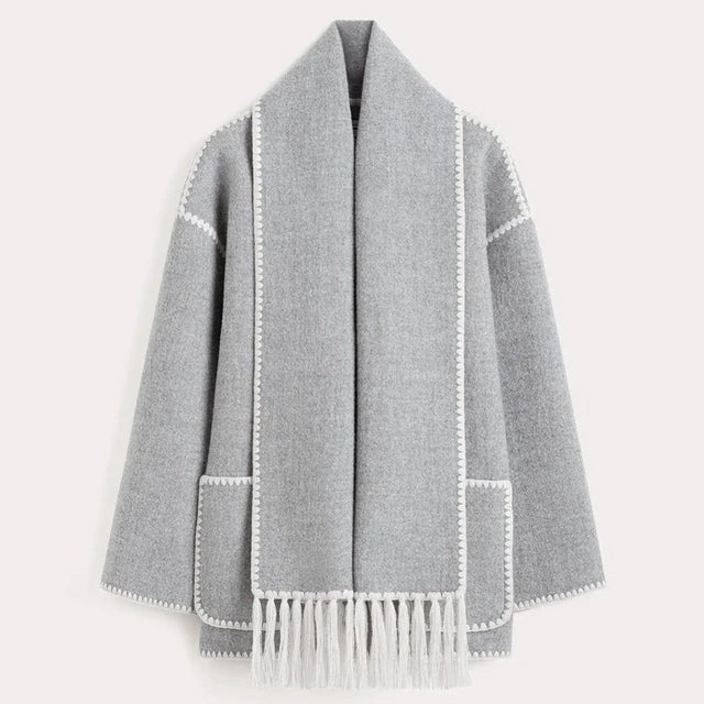 Atidu - statement-jacke mit halstuch - Image 3