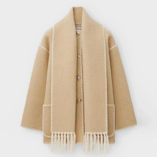 Atidu - statement-jacke mit halstuch - Image 4