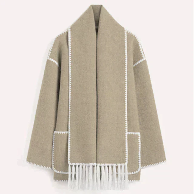 Atidu - statement-jacke mit halstuch - Image 6