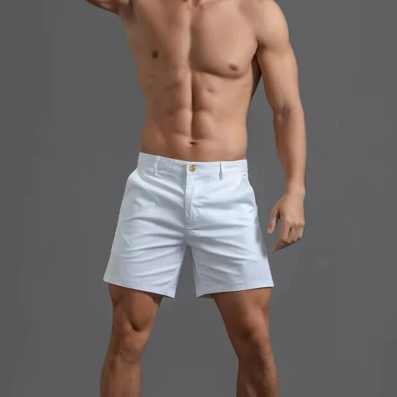 Atmungsaktive Men's Straight Fit Sommer Shorts - Image 2